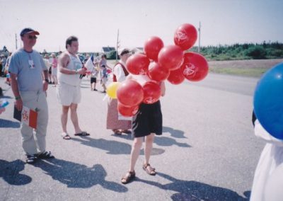 Tor Bay Acadien Society - Preperations for Parade of Families