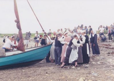 Tor Bay Acadien Society - reenactment of the 1797 arrival of Acadian families from Chezzetcook by land and sea.