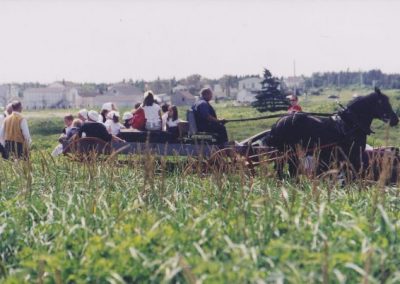 Tor Bay Acadien Society - reenactment of the 1797 arrival of Acadian families from Chezzetcook by land and sea.