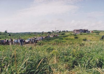 Tor Bay Acadien Society - reenactment of the 1797 arrival of Acadian families from Chezzetcook by land and sea.