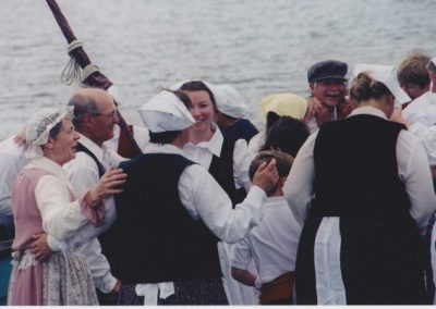 Tor Bay Acadien Society - reenactment of the 1797 arrival of Acadian families from Chezzetcook by land and sea.