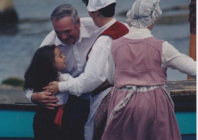 Tor Bay Acadien Society - reenactment of the 1797 arrival of Acadian families from Chezzetcook by land and sea.