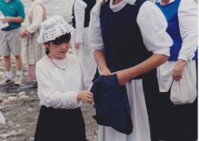 Tor Bay Acadien Society - reenactment of the 1797 arrival of Acadian families from Chezzetcook by land and sea.