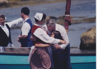 Tor Bay Acadien Society - reenactment of the 1797 arrival of Acadian families from Chezzetcook by land and sea.
