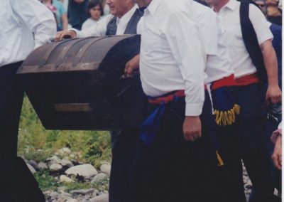 Tor Bay Acadien Society - reenactment of the 1797 arrival of Acadian families from Chezzetcook by land and sea.