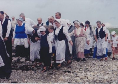 Tor Bay Acadien Society - reenactment of the 1797 arrival of Acadian families from Chezzetcook by land and sea.