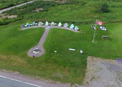 2016 Festival Savalette: Parc do nos Ancêres view of anchor design