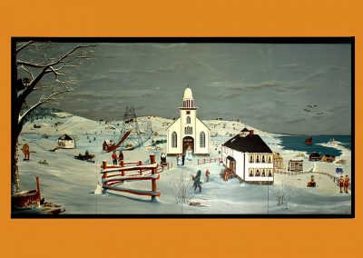 Tor Bay Acadien Society - Peinture historique/ Mural Painting