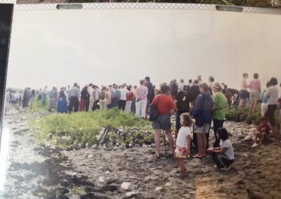 Tor Bay Acadien Society - reenactment of the 1797 arrival of Acadian families from Chezzetcook by land and sea.